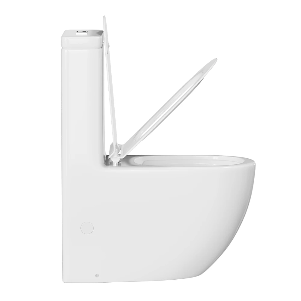 WC KOMPAKT toaleta jednoczęściowa, bezrentowa misa - JASPER - LEYDEN