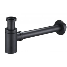 Syfon umywalkowy mosiężny - CZARNY