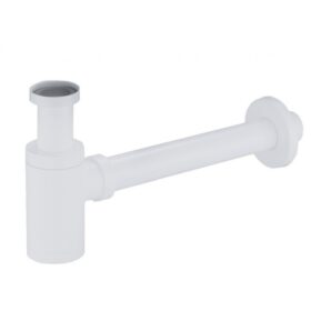 Syfon umywalkowy mosiężny - BIAŁY