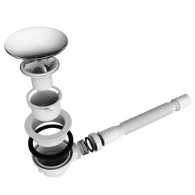 Syfon do brodzika CHROM 90mm LEYDEN