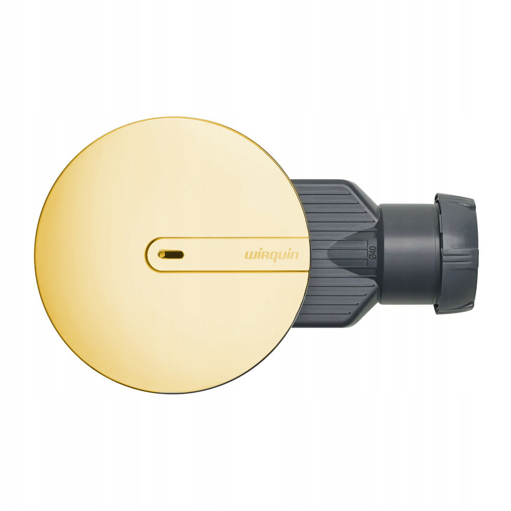 Syfon brodzikowy niski 90mm Slim+ WIRQUIN - CHROM