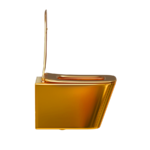 Misa podwieszana WC złota bezrantowa rimless - LUNA 50cm - LEYDEN