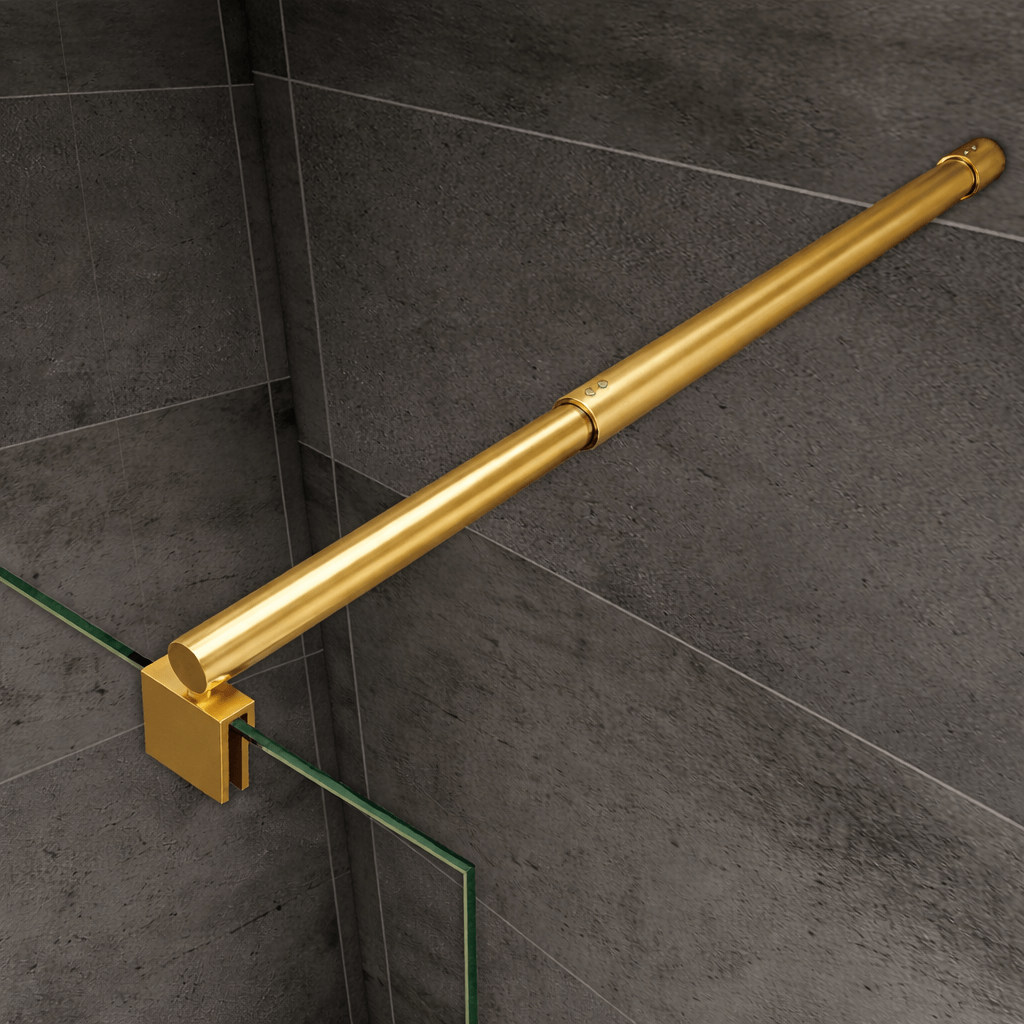 Ścianka prysznicowa WALK IN ZŁOTA 8mm D9 G - LEYDEN